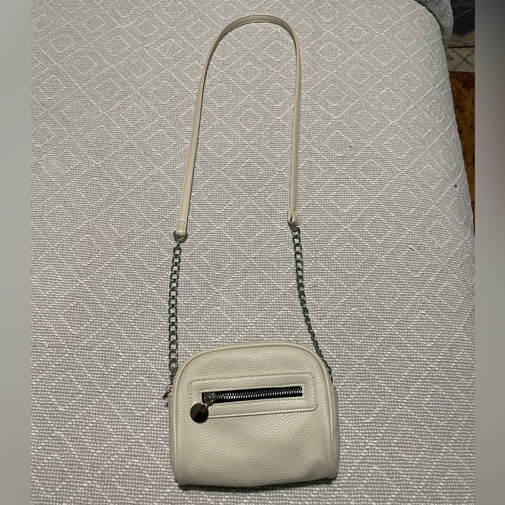 Small Crossbody Purse, Ivory - Picture 2 of 13